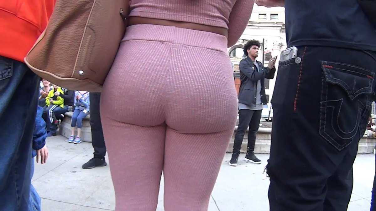 Fat Ass Girl In Red Pants