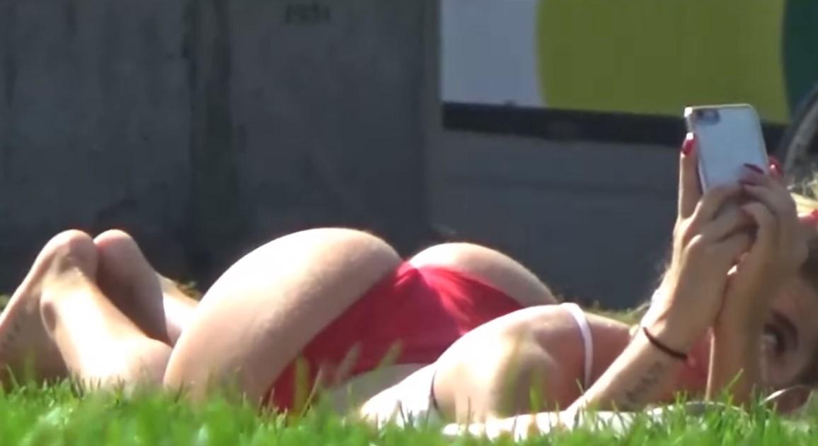 Shotting A Selfie Of Her Amazing Ass