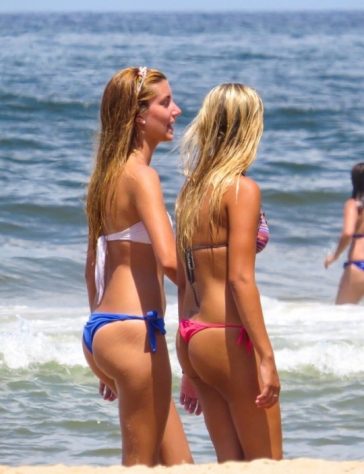 Two Bitches On The Beach