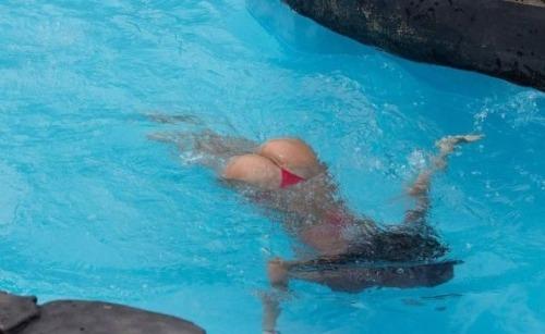 Young Teen Candid Thong