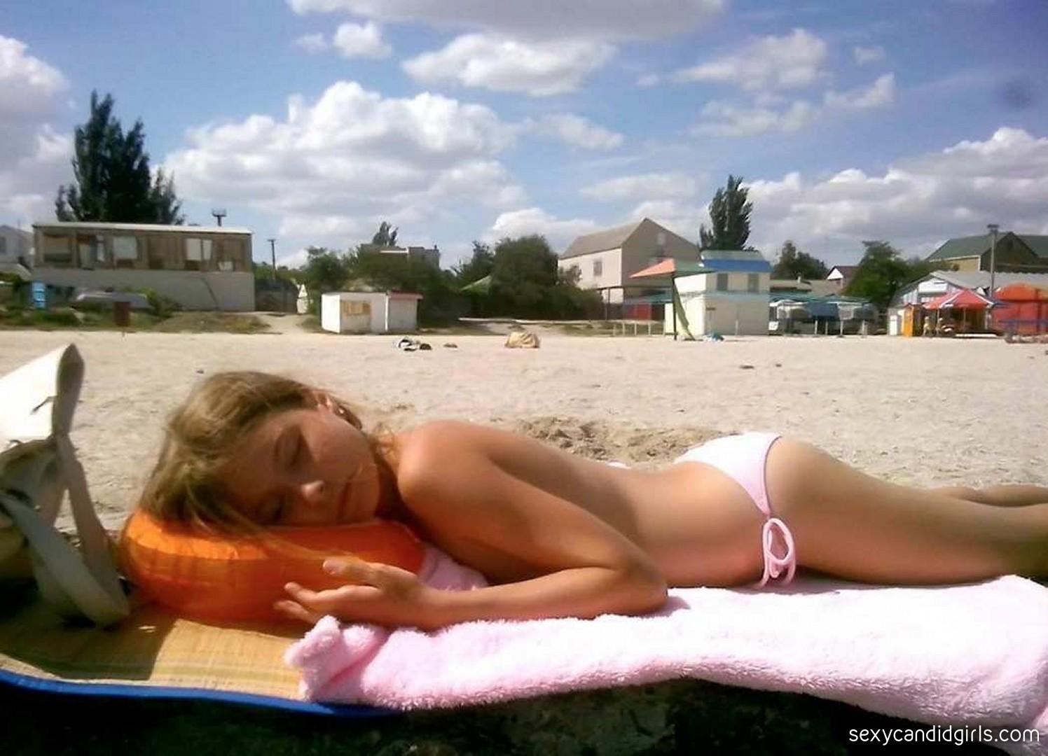 Sleeping Candid Young Teens