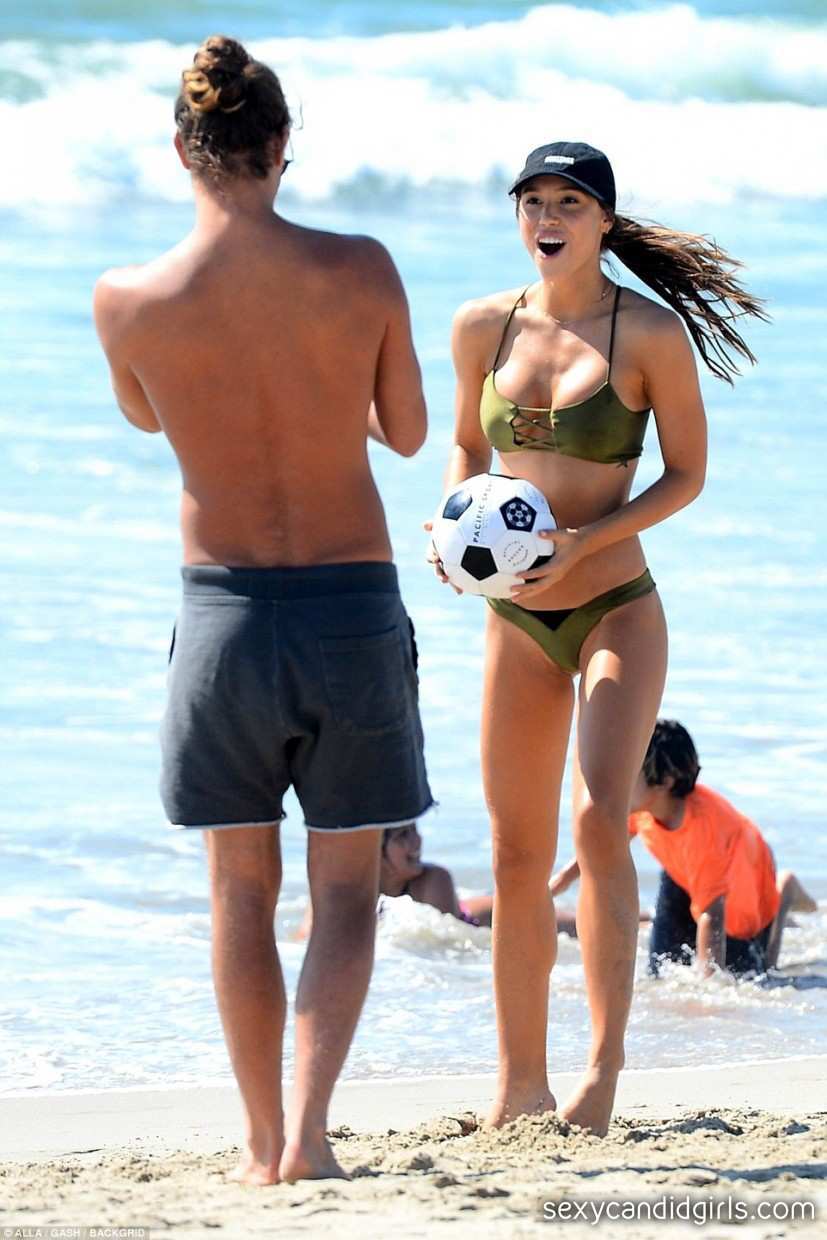 Alexis Ren Bikini Candid Pics