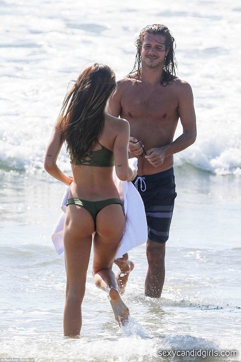 Alexis Ren Bikini Candid Pics