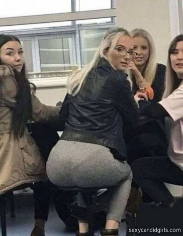 Busted Creepshoting Booty!