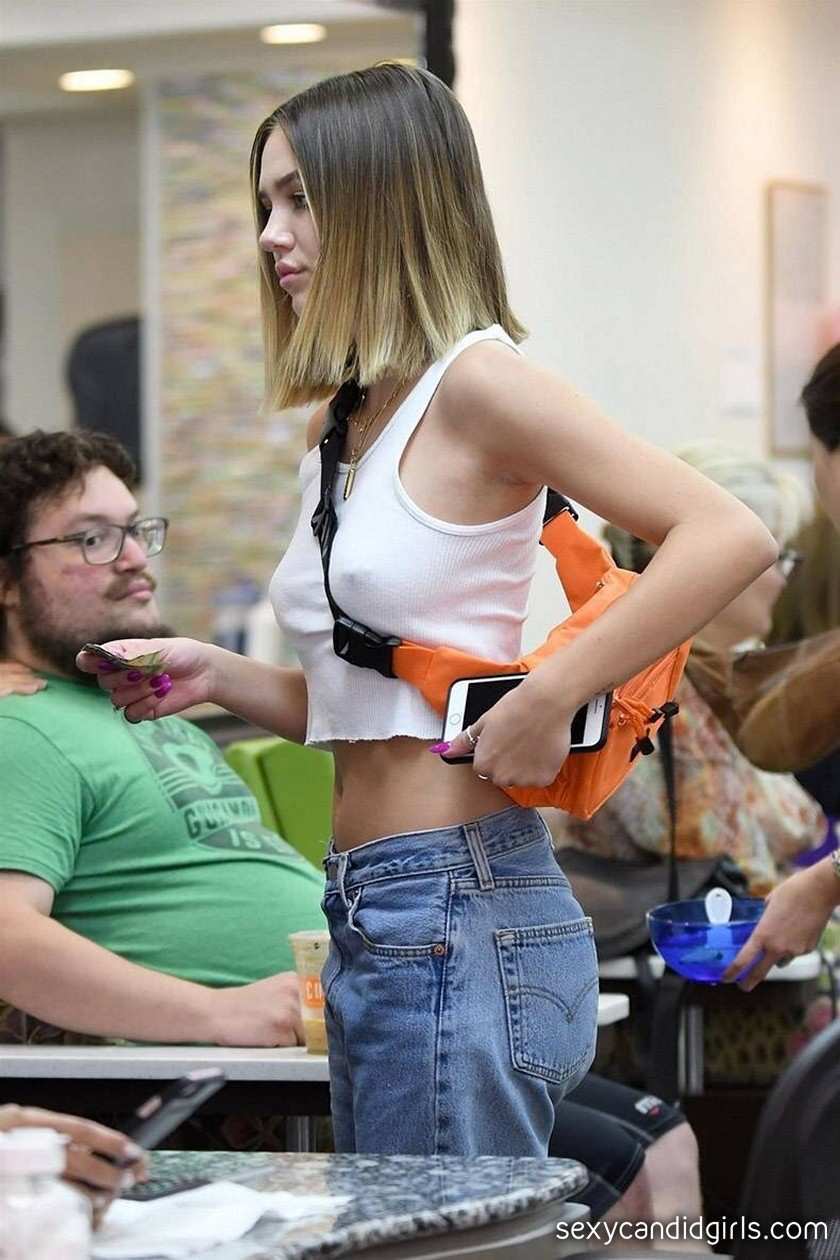 Young braless teens