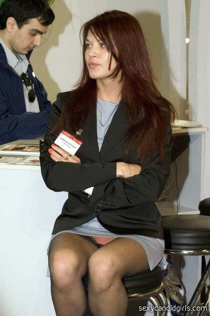 Candid Promo Girl Upskirt.