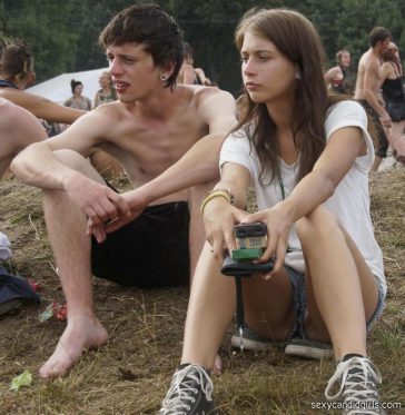 Hot Teen Pussy Lips In Shorts