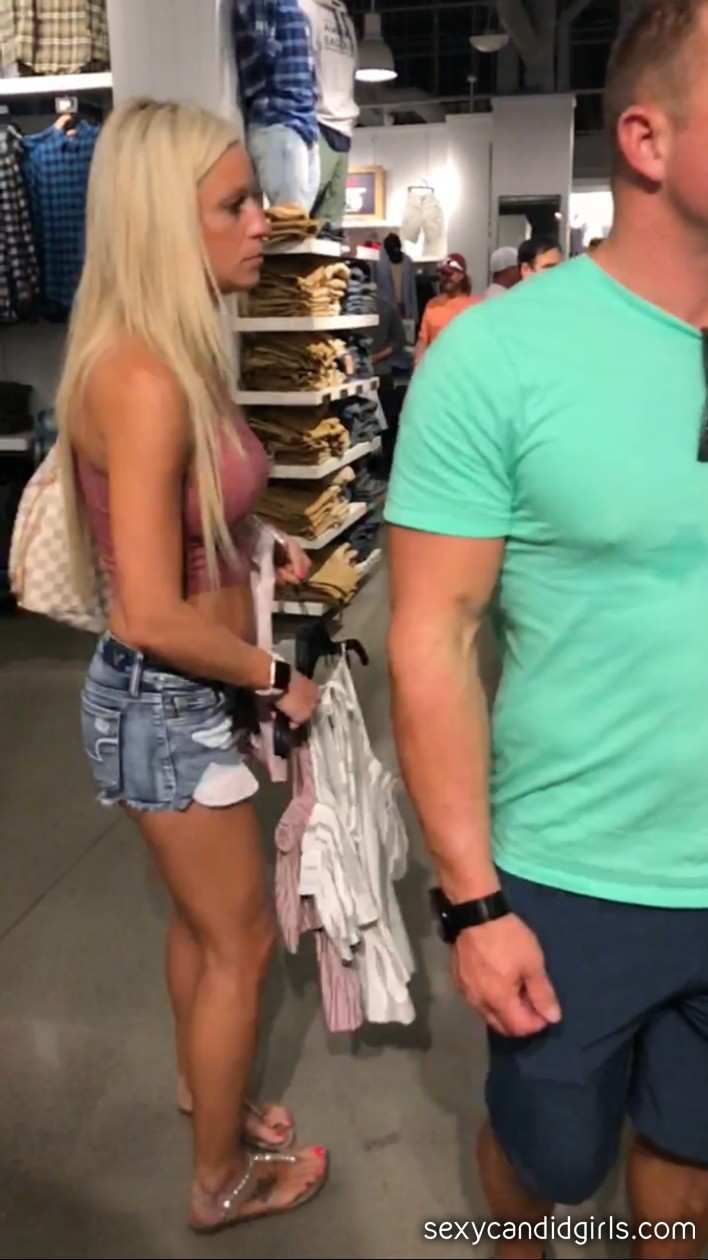 Big Tits Blonde With Hard Nipples Creepshots