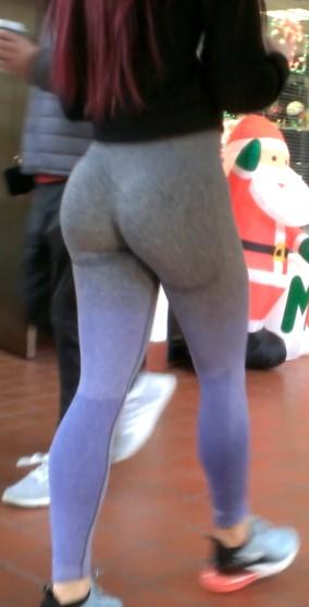Candid Fit Girl Booty
