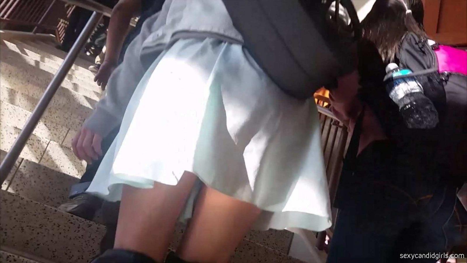 College Girl Candid Upskirt