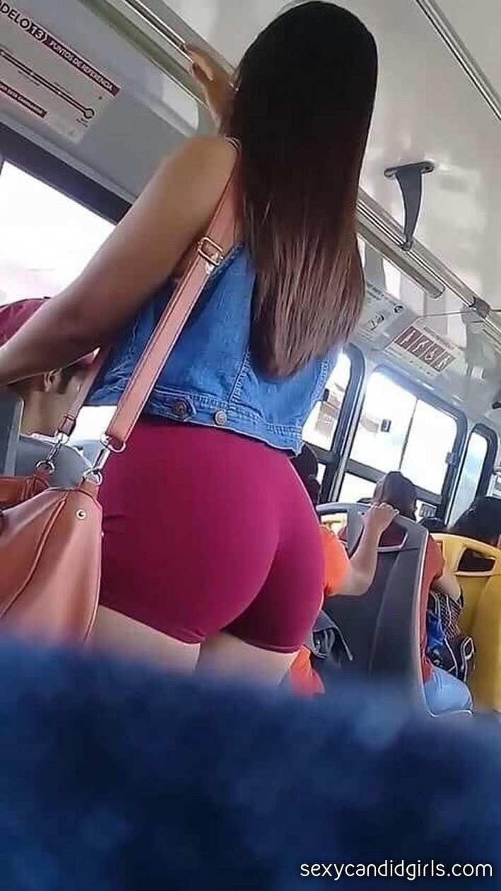 Latina Girl In Tight Shorts Candid