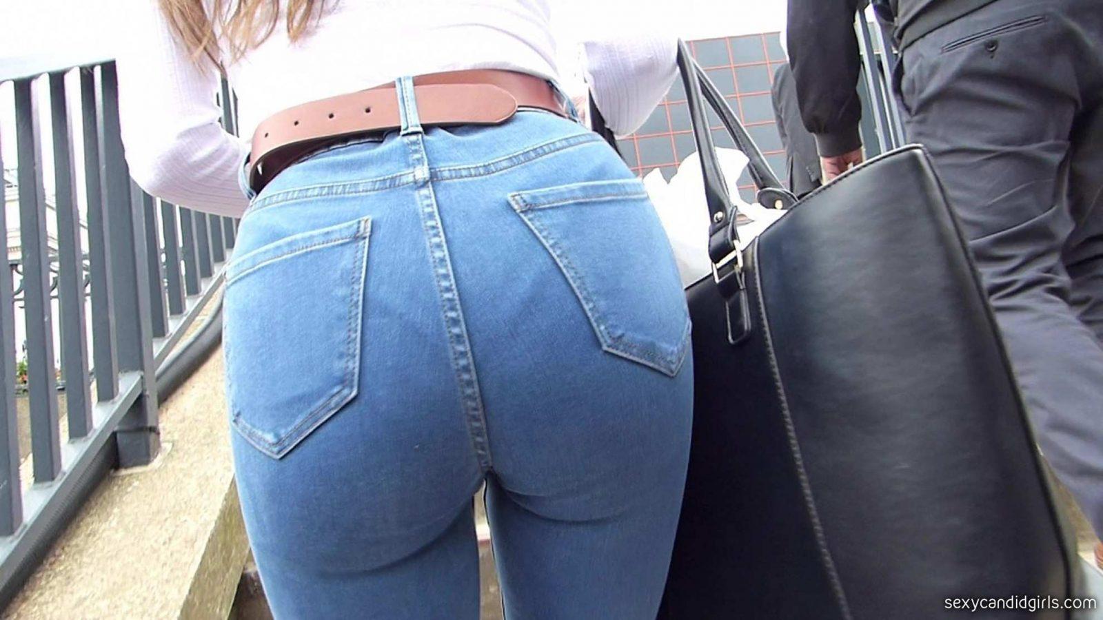 Candid tight ass