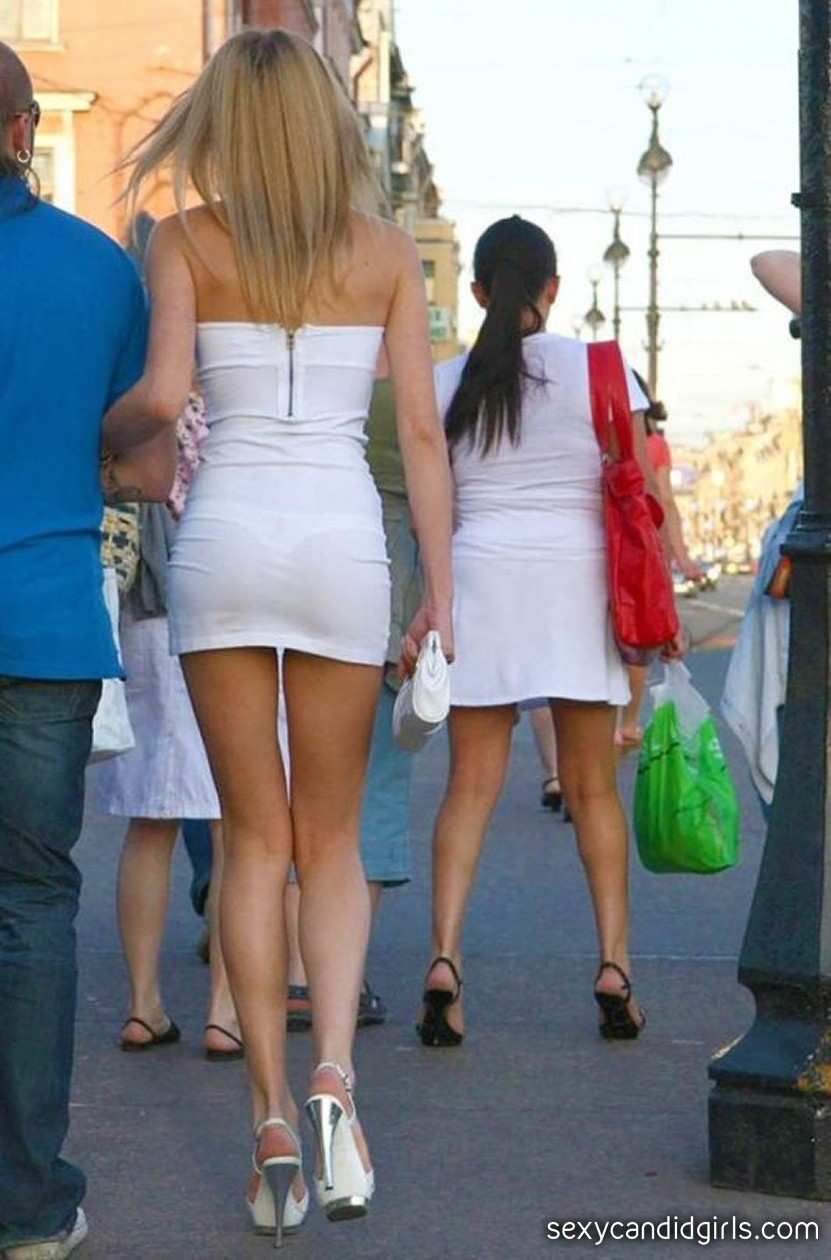 See Thru Tight Dress Girl In High Heels picture