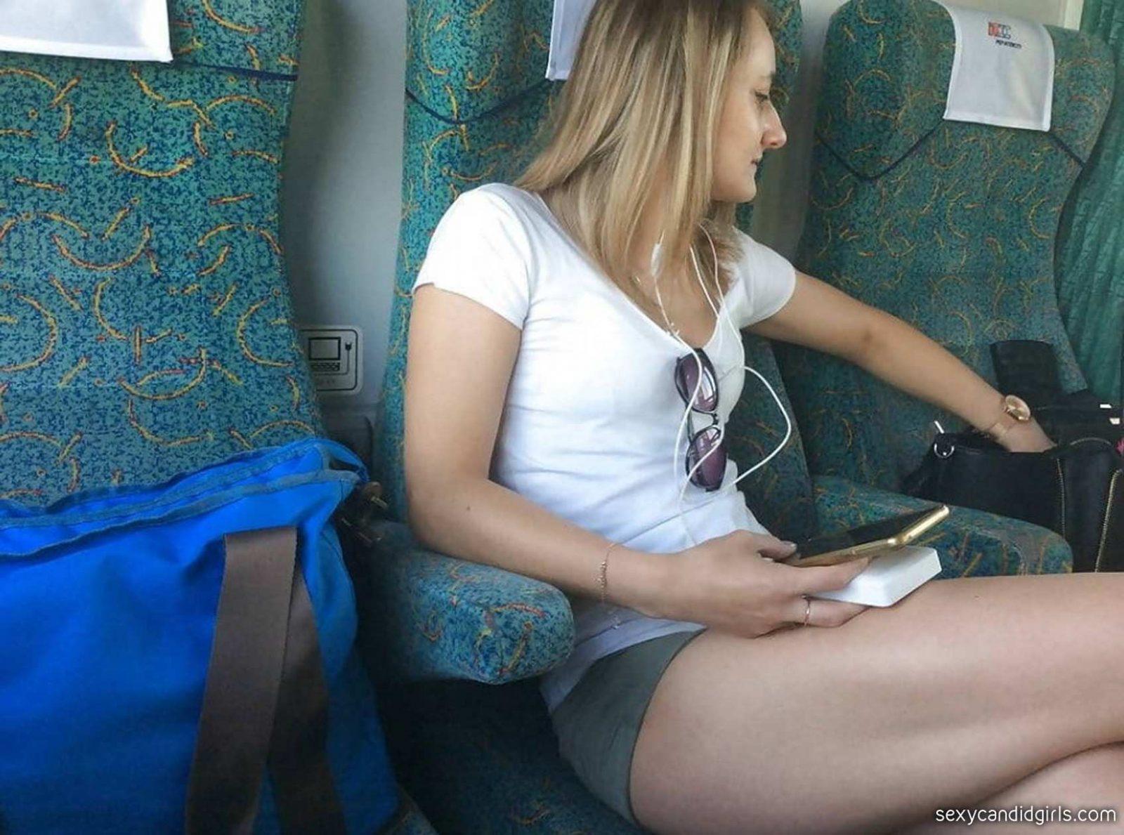 Beautiful Ass Blonde Candid Shorts