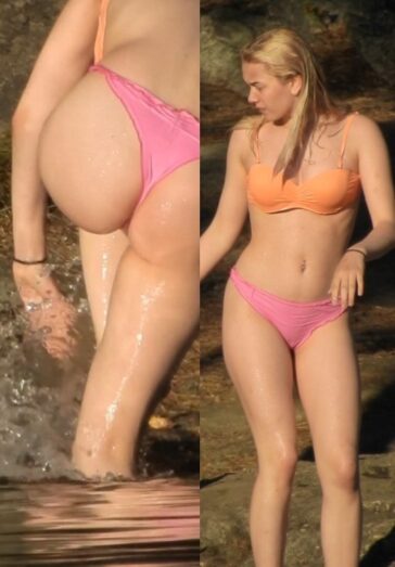 Beautiful Ass Girl In Pink Thong Creepshot Video