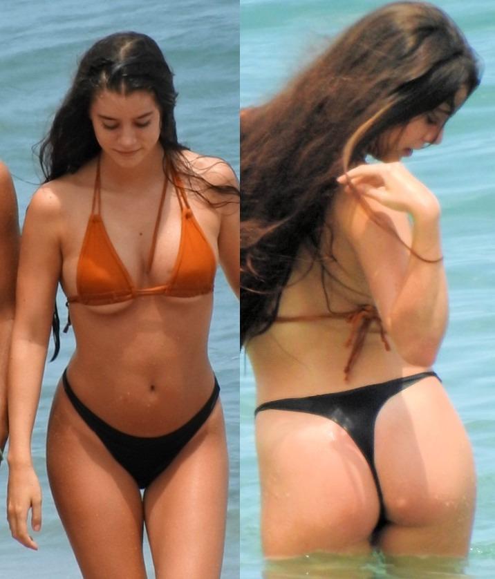 Busty Teen In Thong Candid Video