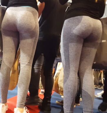 Two Fitness Girls In Leggings