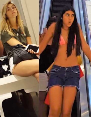 Creepshot Teens Shopping Compilation