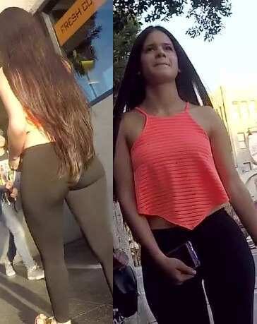 Latina Teen Creepshot Bubble Ass