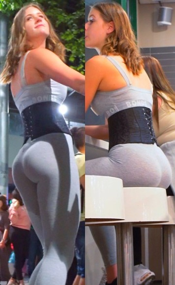 Chicks In Leggings Porn - Leggings Contest â€“ Which Girl Has The Best Ass? â€“ Sexy Candid Girls