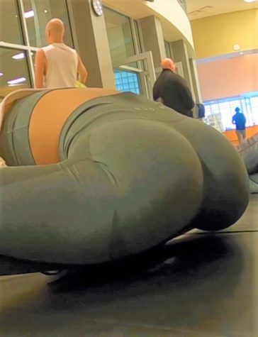 Sexy Candid Ass Gym Girl In Leggings Part1
