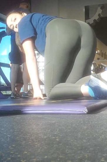 Candid Leggings Gym Girls Compilation Part1