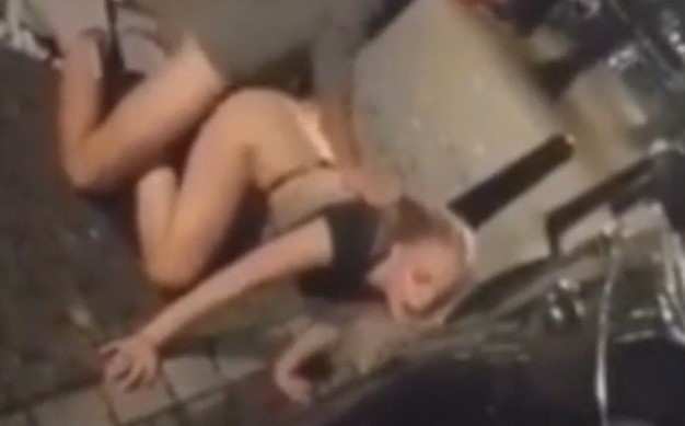 Caught Having Sex In Bathroom and Street photo