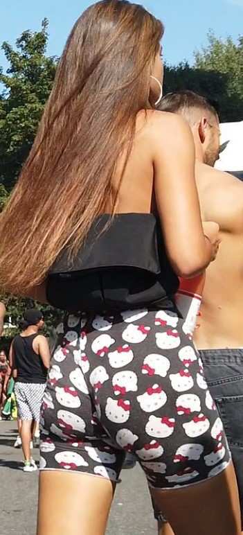 Hello Kitty Tight Shorts Hottie