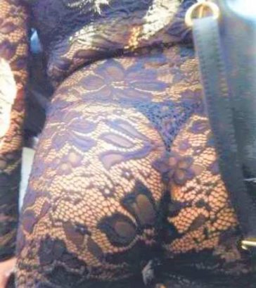 See Through Clothes and Showing Thong