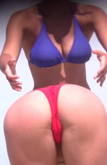 Busty Teens At The Beach Candid Asses