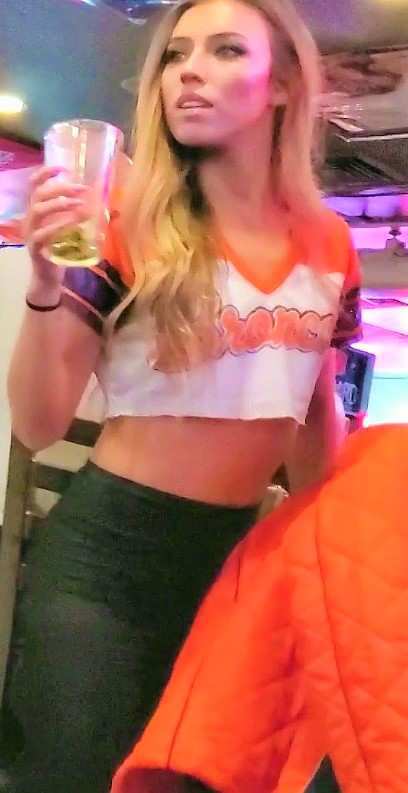 Shiny Leggings Sexy Waitress