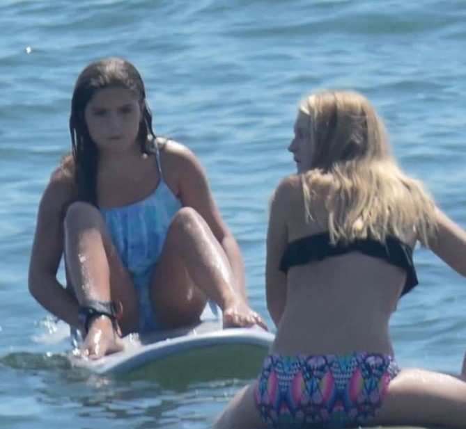 Sexy Surfer Teens In Bikini
