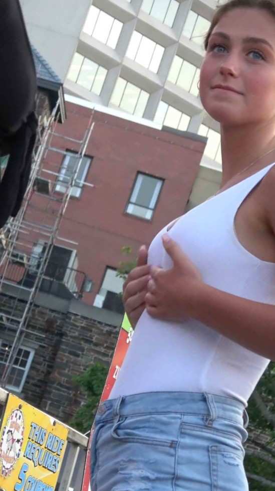 Cute Candid Teens Team In Shorts