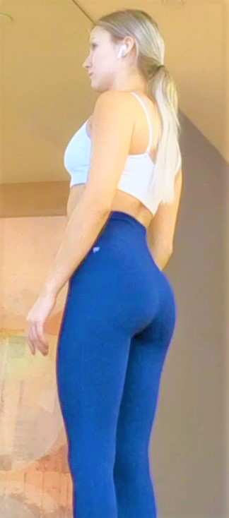 Gym Girl Candid Ass Part1