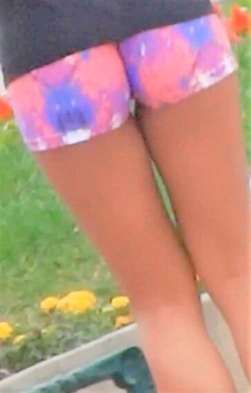 Hungry Shorts Candid Teen