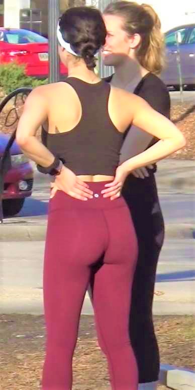 Rollerblade Hot Girl Candid Ass