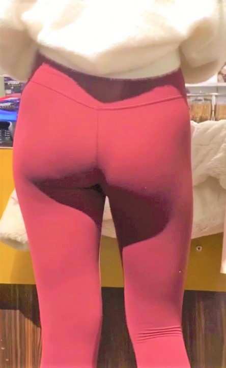 Tight Yoga Pants Girl Sexy Ass