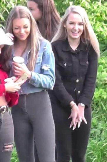 Young Teens Team Candid Asses