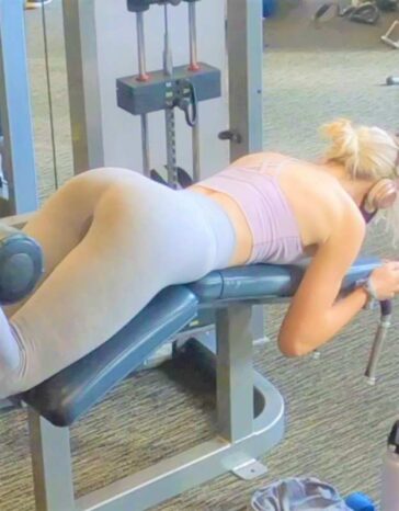 Candid Leggings Gym Girls Compilation Part43
