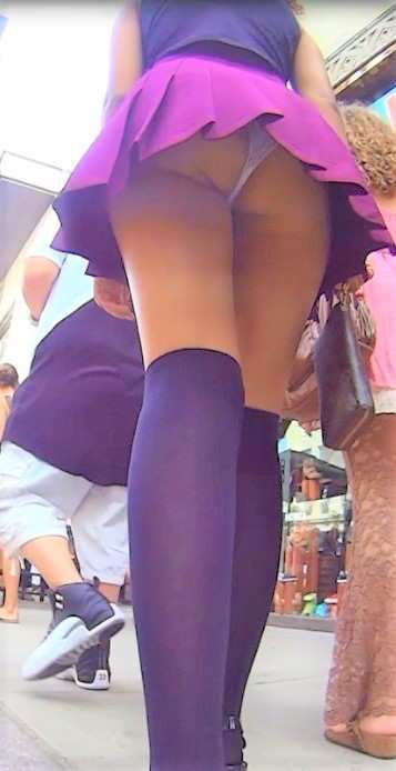 Short Skirt Daugther Upskirt