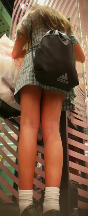 Upskirting Leggy Schoolgirls Part2