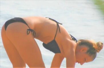 Fit Bikini Girl Candid Ass