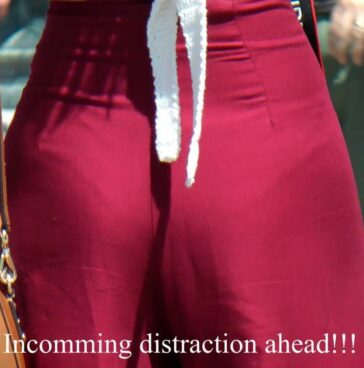 Sexy Candid Girl VPL