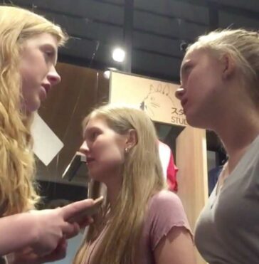 Cute Candid Teens Shopping