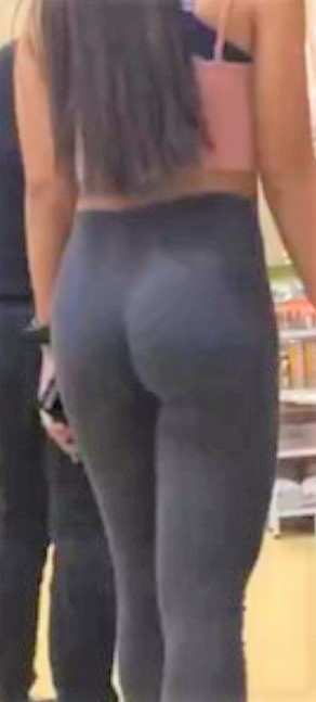 Old Candid Video - Young Teen In Tight Leggings