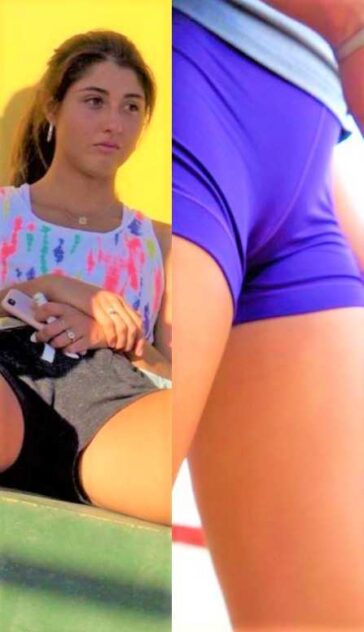 Spandex Shorts Cute Teen