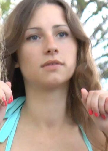 Two Beautiful Teens In Shorts