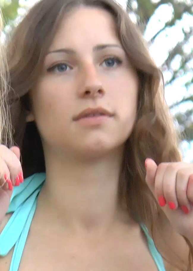 Two Beautiful Teens In Shorts