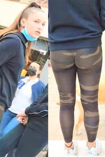 JB Teens In Very Tight Leggings