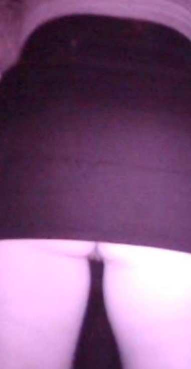 No Panties Upskirt In The Club